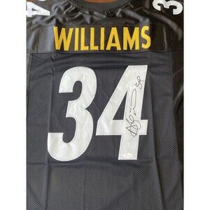 Deangelo Williams Pittsburgh Steelers Autographed custom Jersey  - JSA COA - New